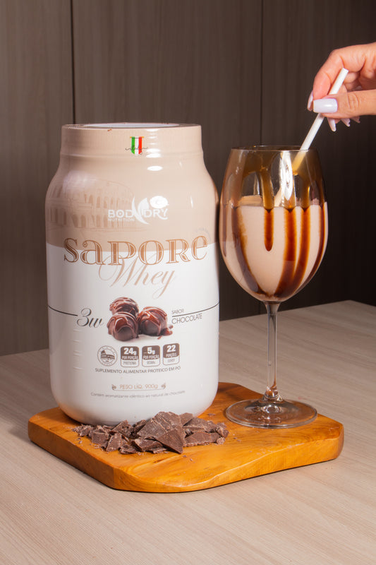 WHEY PROTEIN 3W - SAPORE MORANGO e CHOCOLATE