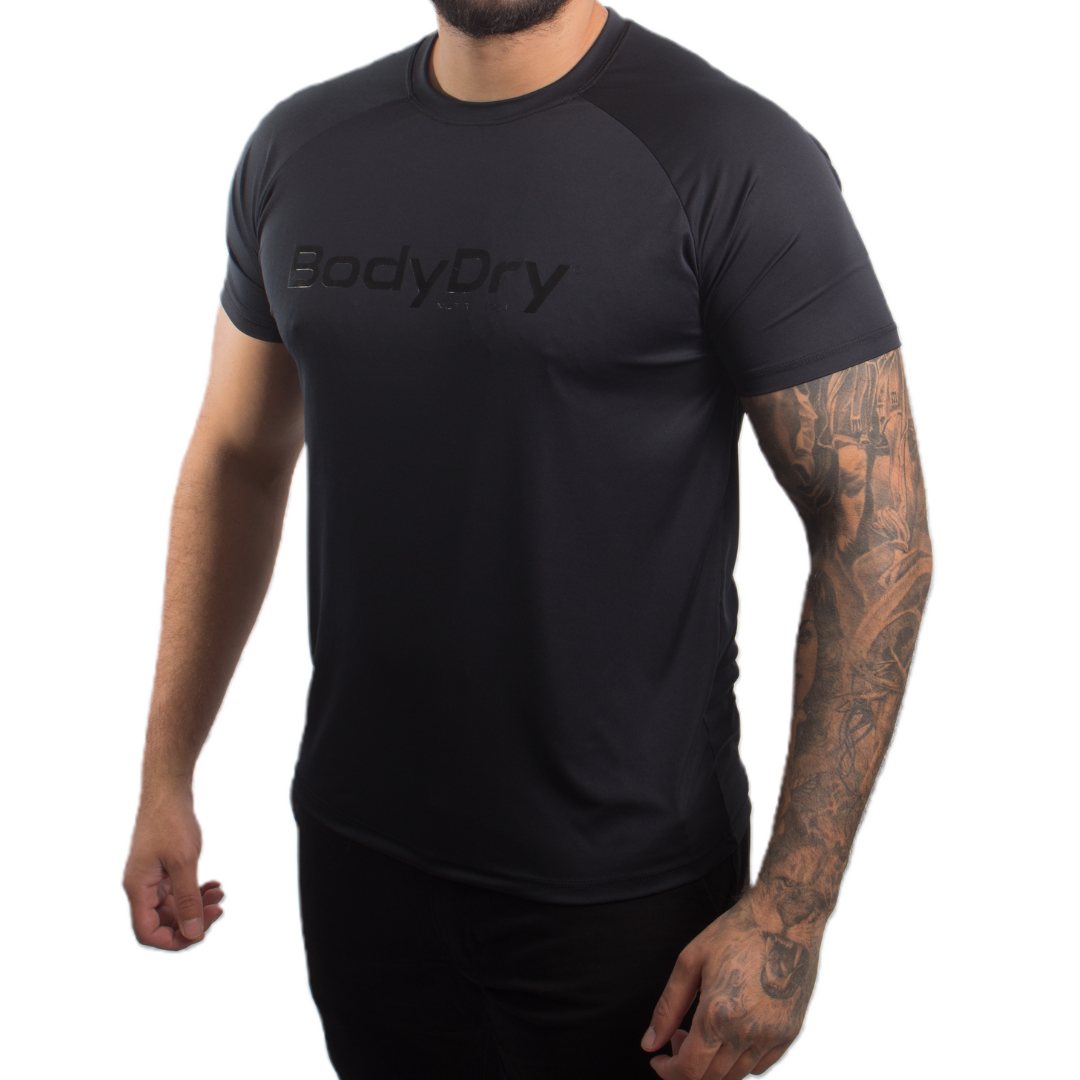 CAMISETA BODY DRY - LOGO PRETO