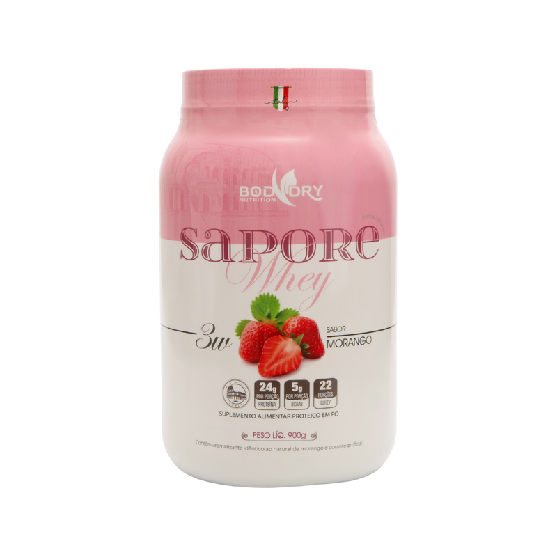WHEY PROTEIN 3W - SAPORE MORANGO 900g