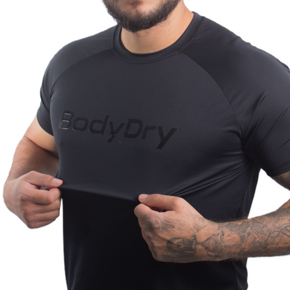 CAMISETA BODY DRY - LOGO PRETO