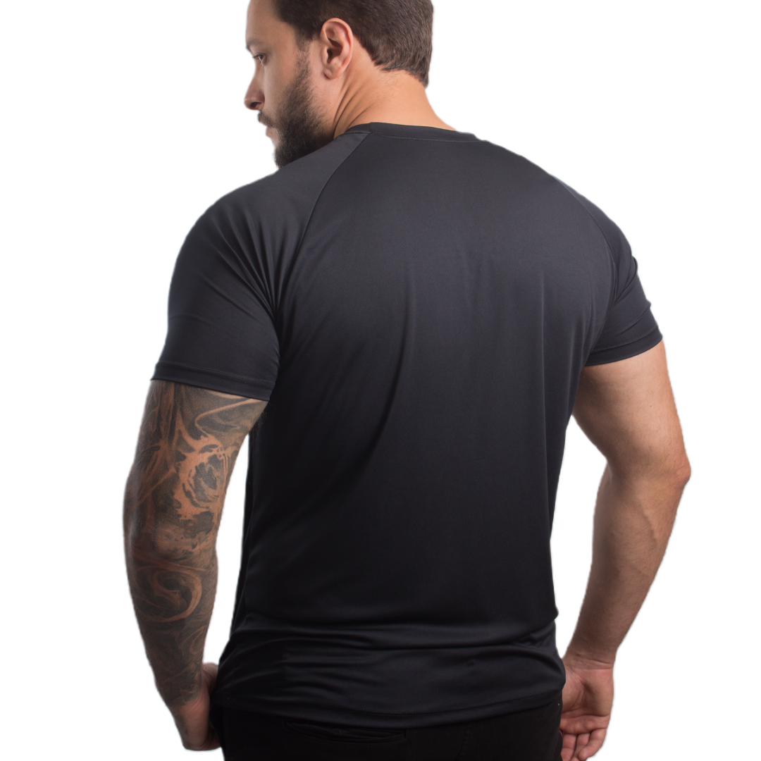 CAMISETA BODY DRY - LOGO PRETO