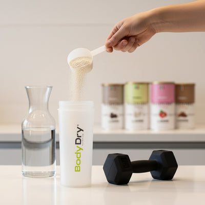 <p><strong>Pós-Treino</strong> – 2 scoops (40g) + 200ml de água.Rápida absorção, ideal para recuperação muscular logo após o treino.</p>