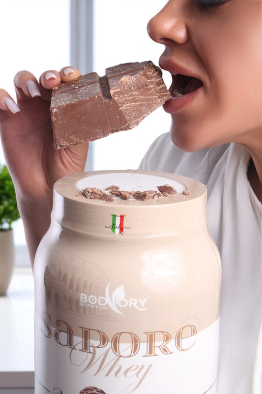 WHEY PROTEIN 3W - SAPORE CHOCOLATE e CREATINA 100% PURA