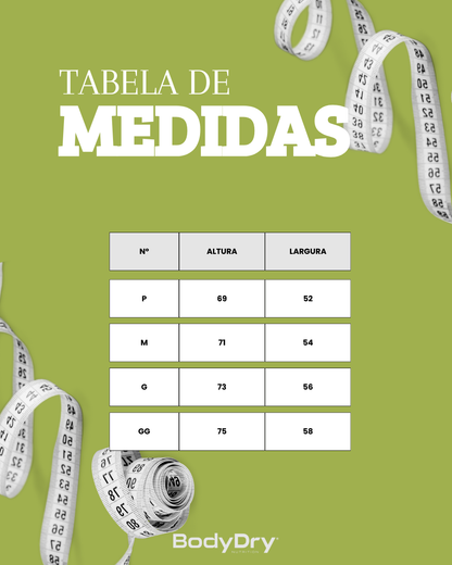 CAMISETA BODY DRY - LOGO PRETO