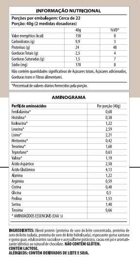 WHEY PROTEIN 3W - SAPORE MORANGO e CHOCOLATE